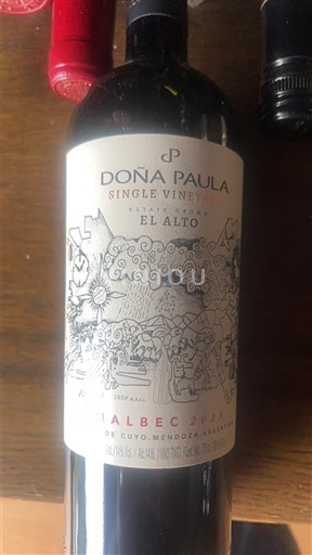 Mendoza Non specificato Doña Paula Single Vineyard El Alto 2021