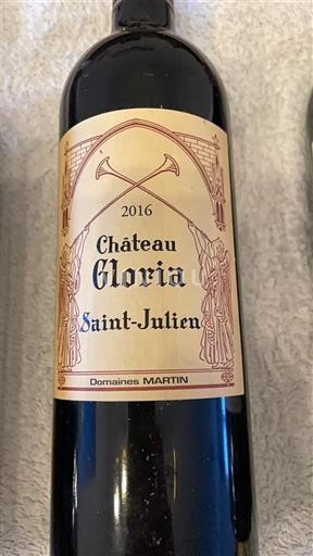 Bordeaux Saint-Julien Gloria 2016