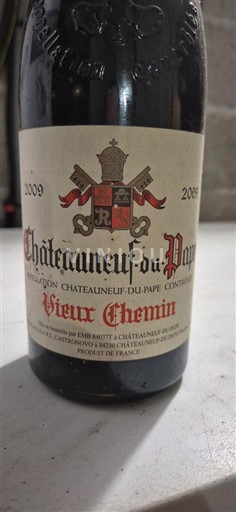 Valle del Ródano Châteauneuf-du-Pape. Domaine Vieux Chemin Vieux Chemin 2009