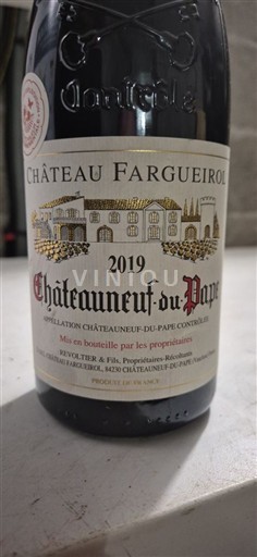 Thung lũng Rhône Châteauneuf-du-pape Château Fargueirol 2019