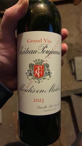 Bordeaux Moulis-en-Médoc Château Poujeaux 2023