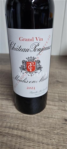 Bordeaux Moulis-en-Médoc Château Poujeaux 2023