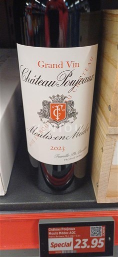 Bordeaux Moulis-en-Médoc Château Poujeaux 2023