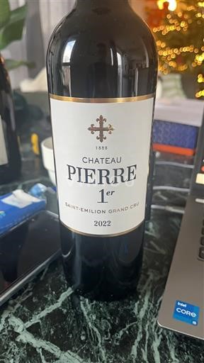Burdeos Saint-Émilion Gran Cru Grand Cru Château Pierre 1er 2022