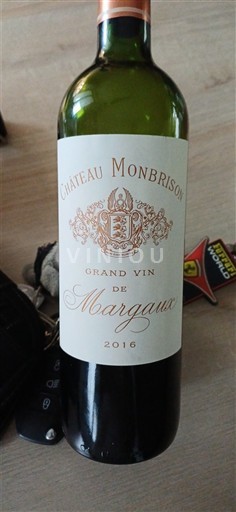 Bordeaux Margaux Château Monbrison 2016