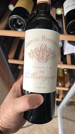 Bordeaux Margaux Château Monbrison 2016