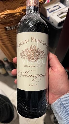Bordeaux Margaux Château Monbrison 2016