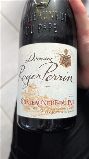 Thung lũng Rhône Châteauneuf-du-pape Domaine Roger Perrin 2015