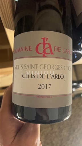 Bourgogne Nuits-saint-georges Premier Cru Domaine L'Arlot Clos de l'Arlot 2017