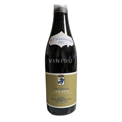 Rhônen laakso Côte-rôtie Chapoutier Les Micas 2022