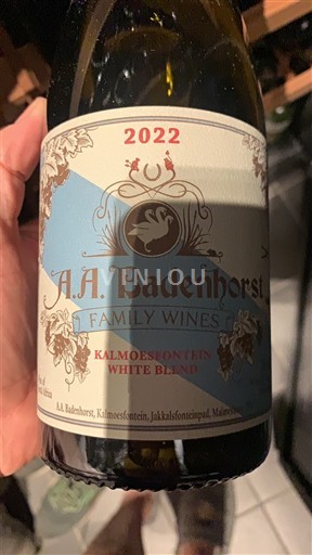 Coastal Region Swartland A.A. Badenhorst Kalmoesfontein White Blend 2022