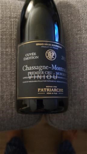 Borgonha Chassagne-Montrachet Premier Cru Patriarche Émotion 2020