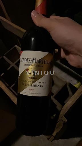 Bordeaux Pessac-Léognan La Croix de Martillac 2019