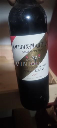 Bordeaux Pessac-Léognan La Croix de Martillac 2019