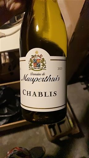 Bourgogne Chablis Domaine Mauperthuis 2023