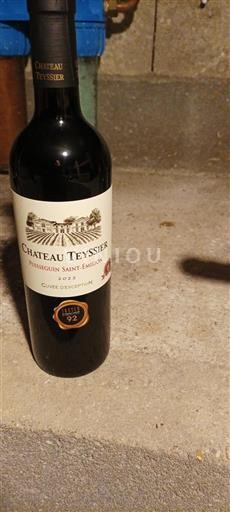 Bordeaux Montagne Saint-Émilion Château Teyssier 2021