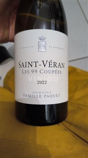 Burgundi Saint-Véran Famille Paquet Les 99 Coupées 2022