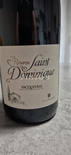 Rhônen laakso Vacqueyras La Réserve Saint Dominique 2023