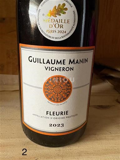 Beaujolais Fleurie Guillaume Manin 2023