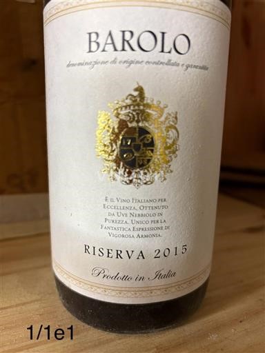 Piedmont Wines Barolo Riserva 2015