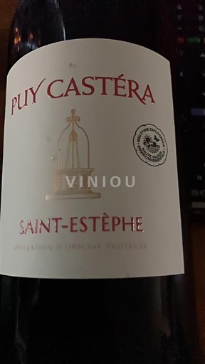 Bordéus Saint-Estèphe Château Puy Castera 2023