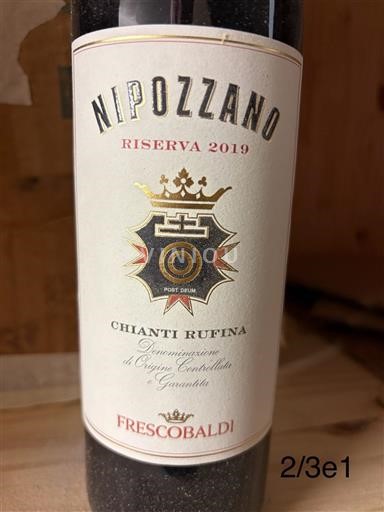 Toscana Chianti Frescobaldi Nipozzano Riserva 2019