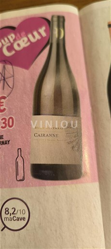 Thung lũng Rhône Cairanne Romain Duvernay 2024