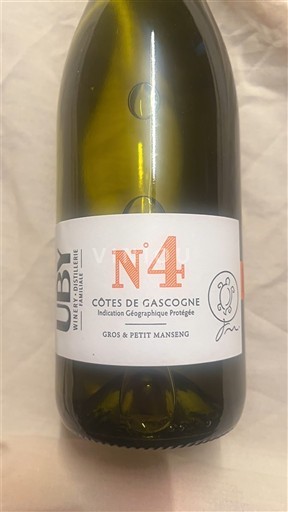 Sudoeste Côtes de Gascogne Domaine UBY N°4 2024