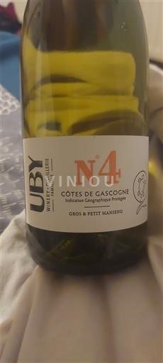 Jugozahod Côtes de Gascogne Domaine UBY N°4 2024