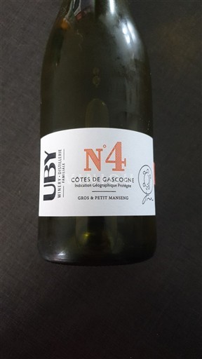 Sud-Vest Côtes de Gascogne Domaine UBY N°4 2024