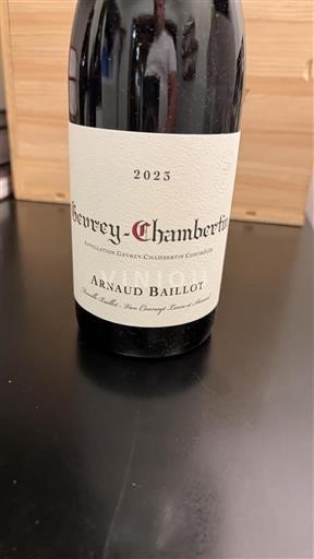 Burgundi Gevrey-Chambertin Arnaud Baillot 2023