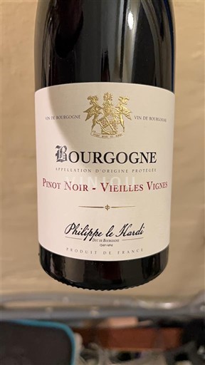 Bourgondië Bourgogne Philippe le Hardi Pinot Noir Vieilles Vignes 2023
