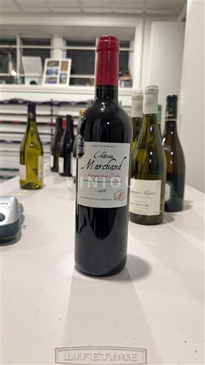 Bordéus Bordeaux Superior Château Marchand 2019