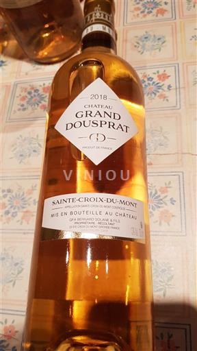 Bordeaux Sainte-Croix-Du-Mont Château Grand Dousprat 2018