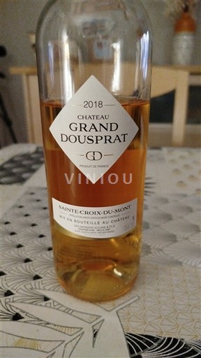 Burdeos Sainte-Croix-Du-Mont Château Grand Dousprat 2018