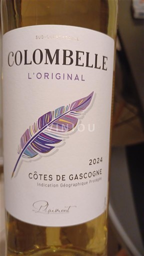 Sud-Ouest Côtes de Gascogne Colombelle L'Original 2024