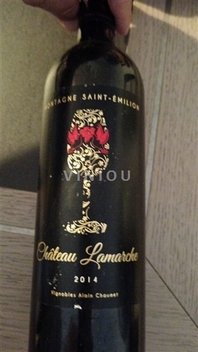 Bordeaux Montagne Saint-Émilion Château Lamarche 2014