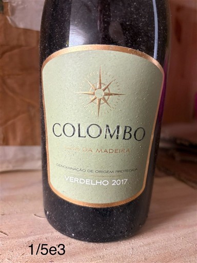 Portugal Madeira Colombo Verdelho 2017