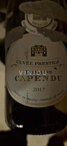 Langvedok Corbières Domaine Capendu Prestige 2017