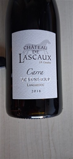 Languedoc Pic Saint-Loup Château Lascaux Carra 2016