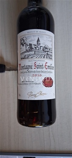 Bordeaux Montagne-saint-émilion Pierre Chavin 2016
