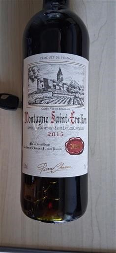Bordeaux Montagne-saint-émilion Pierre Chaveau 2015