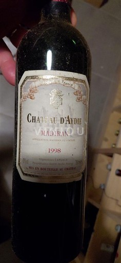 Sydvestfrankrig Madiran Château Aydie 1998