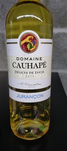 Tây Nam Jurançon Domaine Cauhapé Délices de Lucie 2021