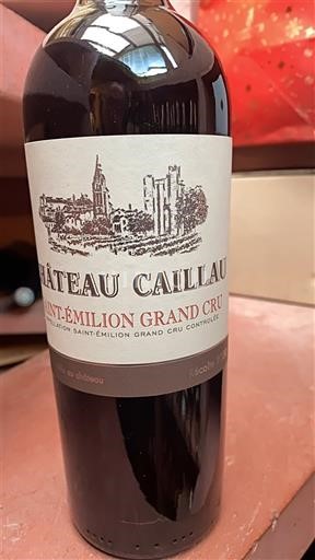 Bordeaux Saint-Émilion Grand Cru Grand Cru Château Caillau Icke årgångsbetecknad