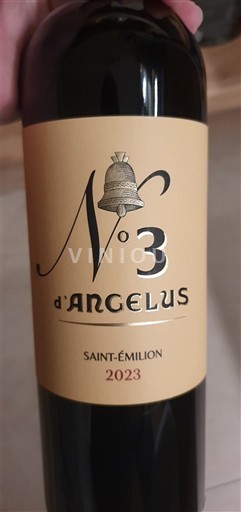 Bordeaux Saint-Émilion Château Angélus N°3 d'Angélus 2023