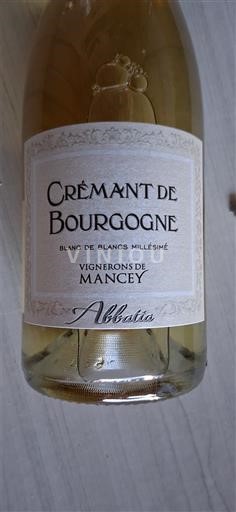 Burgundi Crémant de Bourgogne Vignerons de Mancey Abbattia 2021