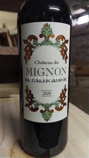 Bordeaux Saint-Émilion Grand Cru Grand Cru Château Mignon 2020