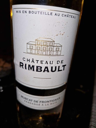Languedoque Muscat de Frontignan Château Rimbault Não Sazonado