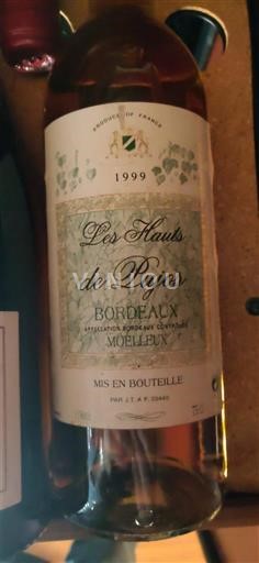 Bordeaux Les Hauts de Pujos 1999